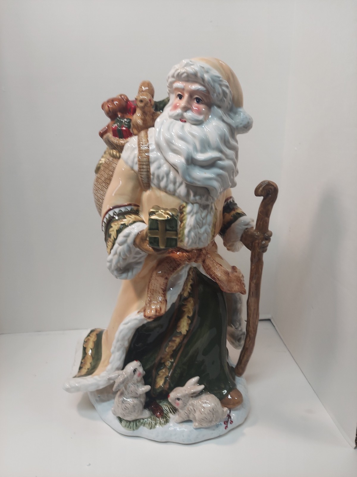 Dillard\'s large21  inch Santa Claus Figurine