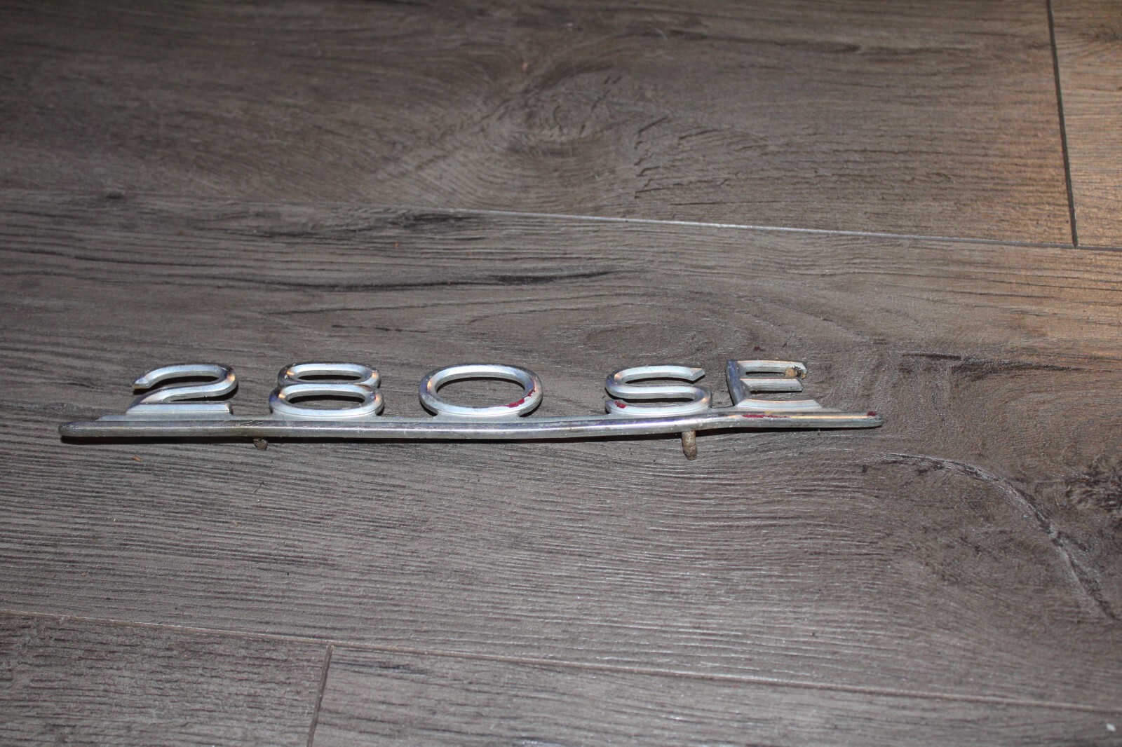 Vintage Mercedes 280 SE trunk emblem NOTE