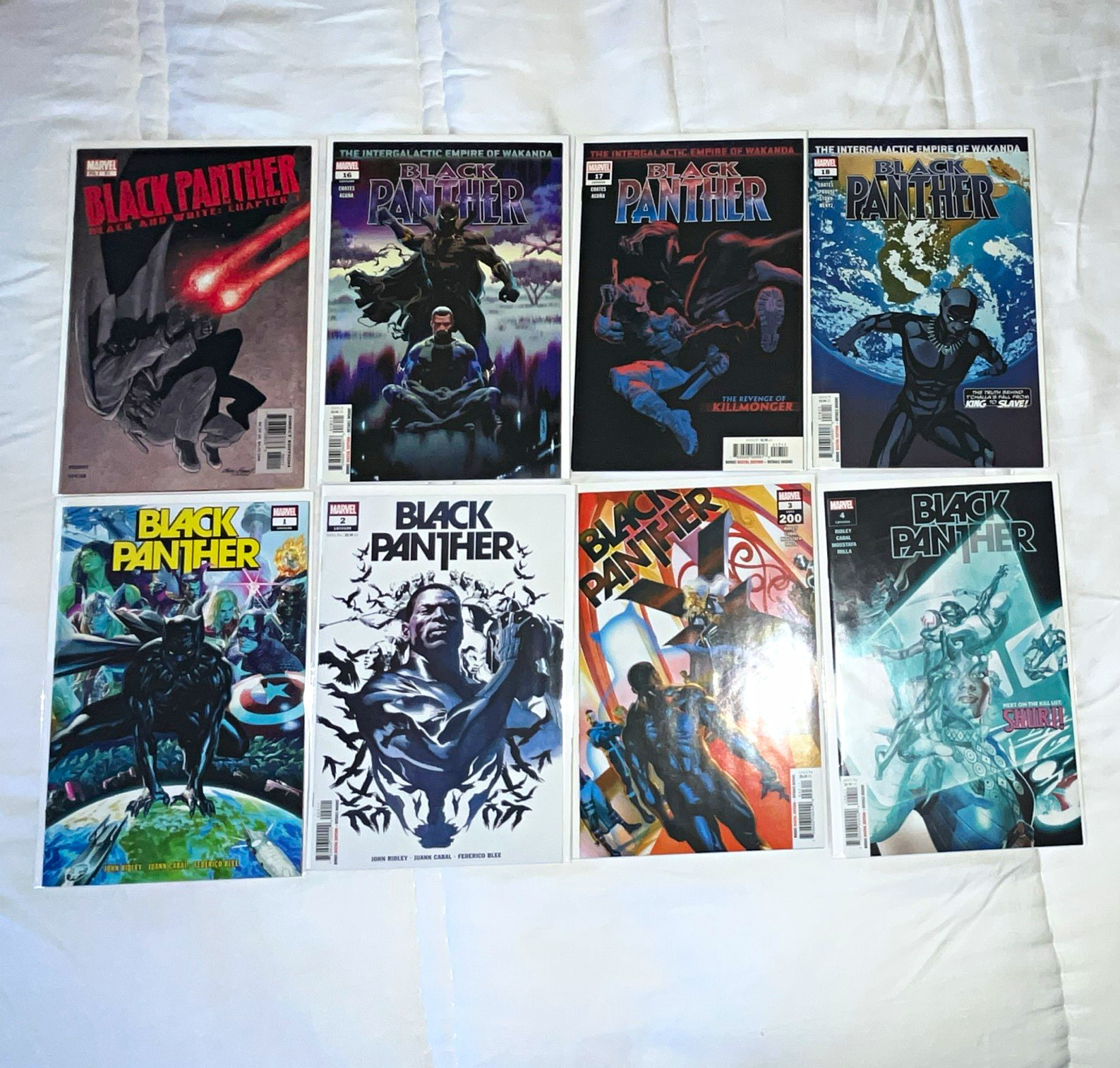 Black Panther/Agents of wakanda. Coates/Ridley/Zub runs. 33 books total