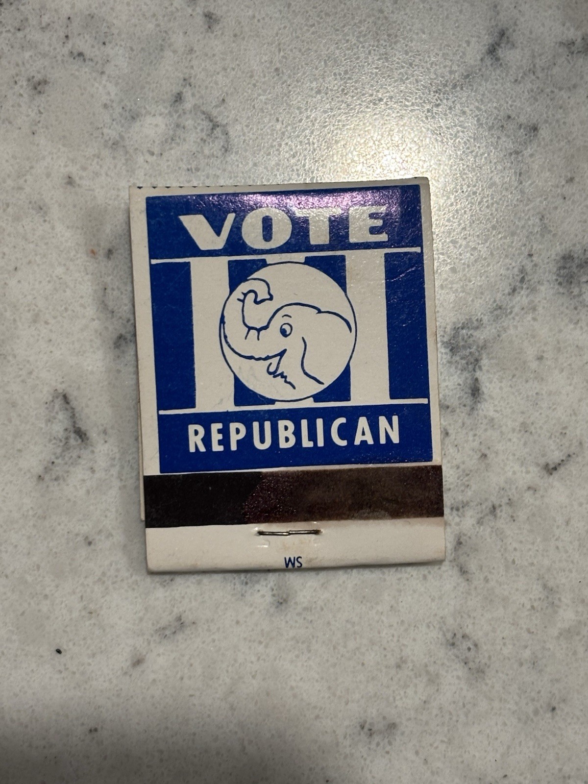 Vintage Genessee County Vote Republican Women’s Club Matchbook - Unstruck