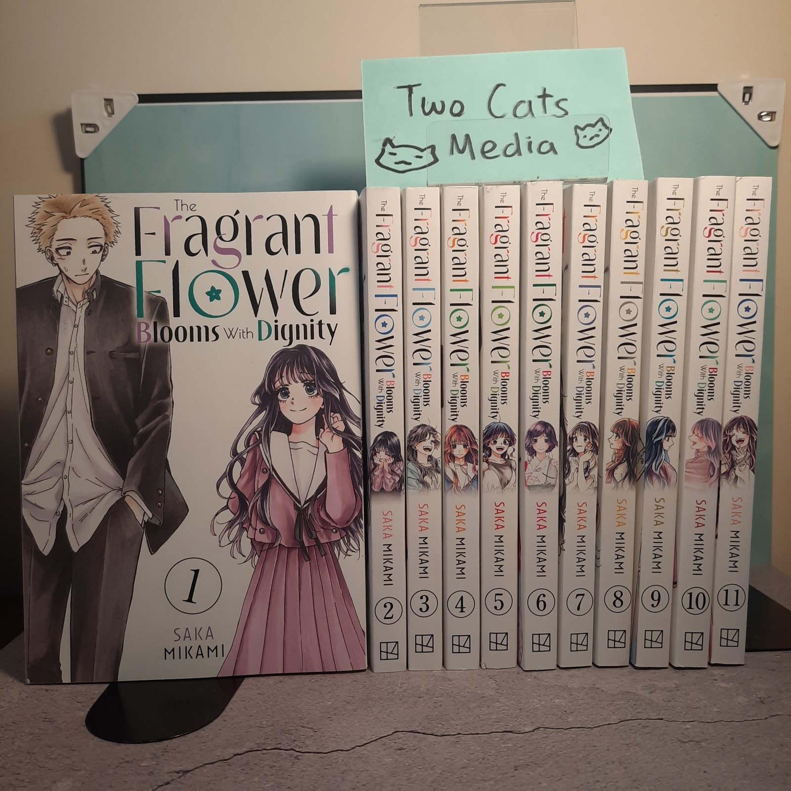 📚 The Fragrant Flower Blooms With Dignity Vol. 1-13 ENG Manga Variation Listing