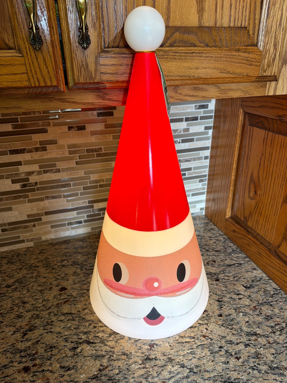 Mr. Christmas 24” Blow Mold Retro Santa Tree, New