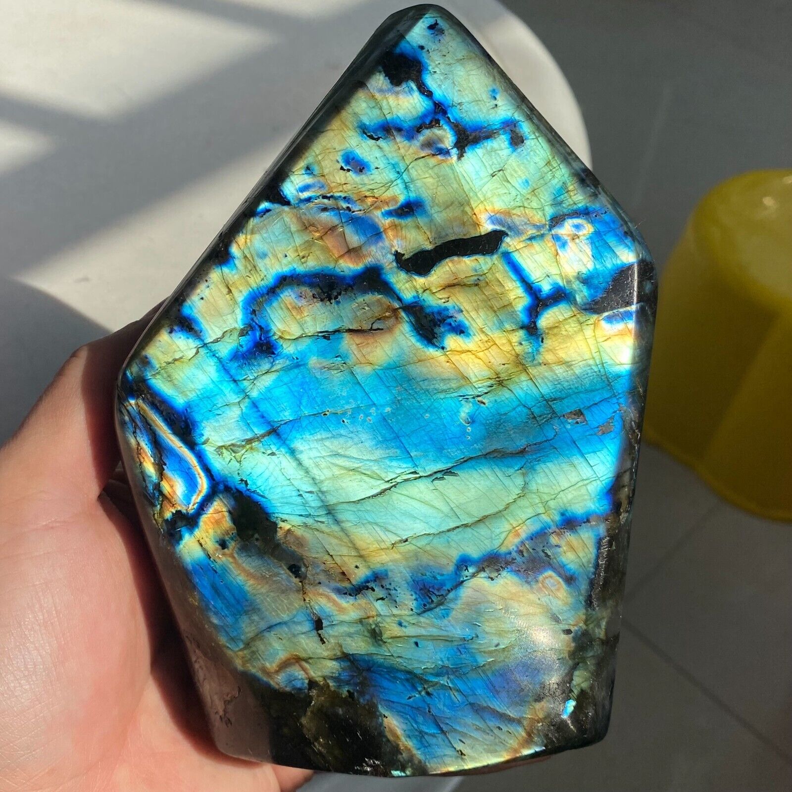 3.90LB Natural Gorgeous Elongated Stone Madagascar Crystal Healing Stone X16