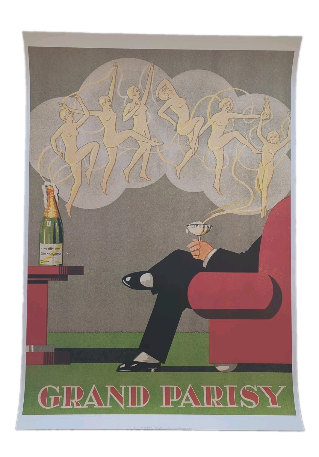 Joseph Stall Grand Parisy Art Deco Poster - 1996 Pro-Artis French Import Print
