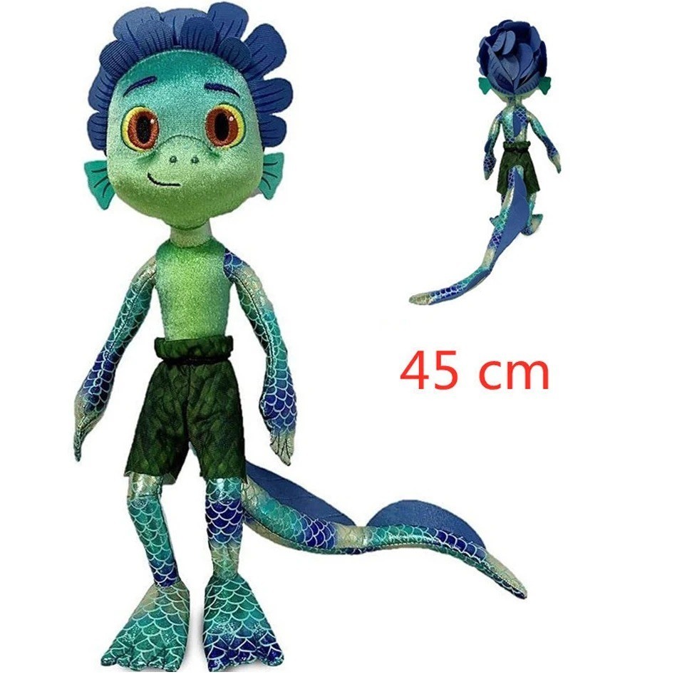 Disney Pixar Luca Alberto Sea Monster Plush Toy Purple Soft Stuffed Doll 17–43cm