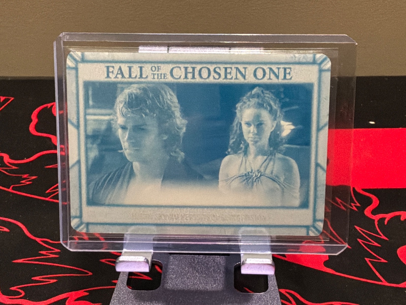 2025 TOPPS Star Wars Masterwork FALL OF THE CHOSEN ONE PRINTING PLATE 1/1 FAIL-5 2025 TOPPS Star Wars Masterwork FALL OF THE CHOSEN ONE PRINTING PLATE 1/1 FAIL-5