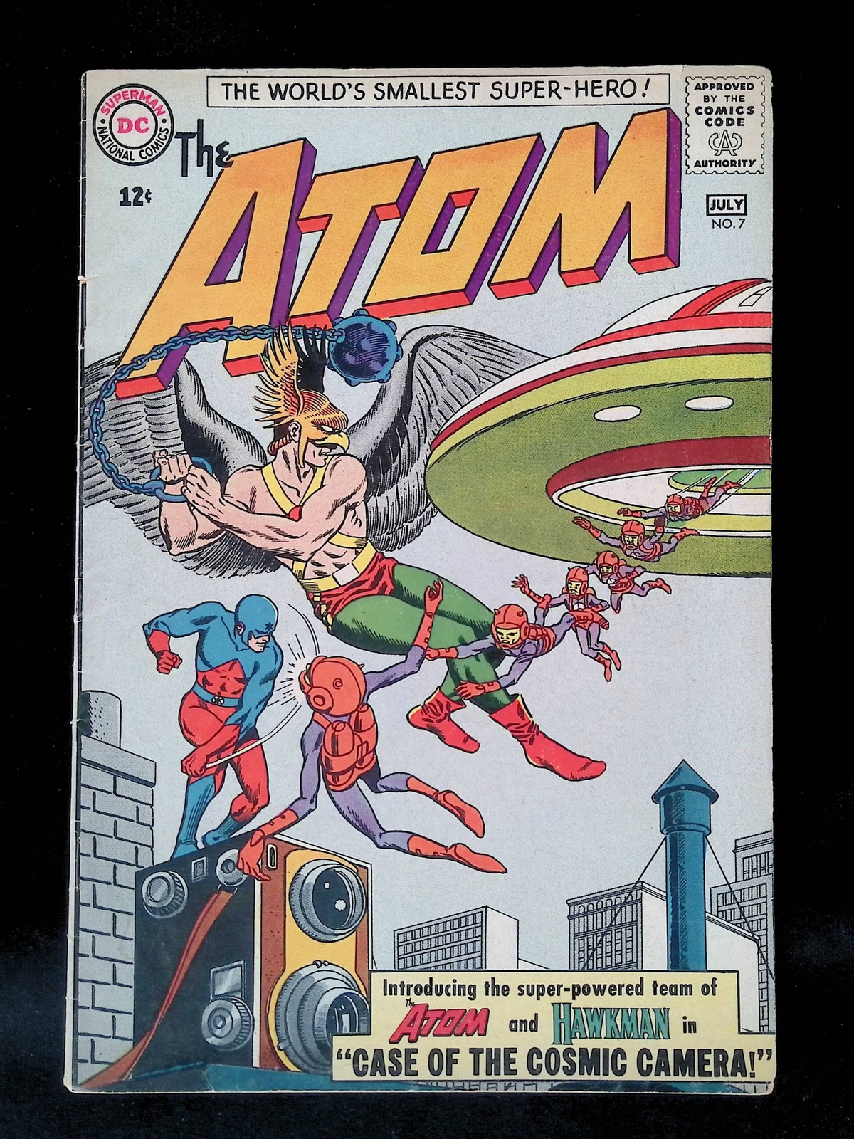 1962 The Atom 7 1st Atom Hawkman team DC