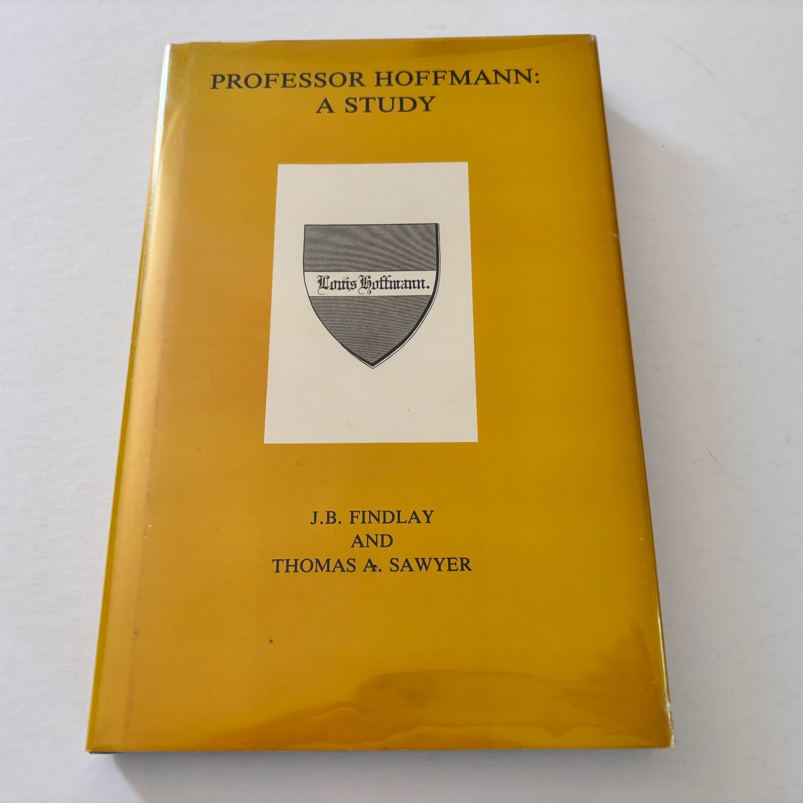 Professor Hoffman A Study J B findlay and Thomas Sawyer