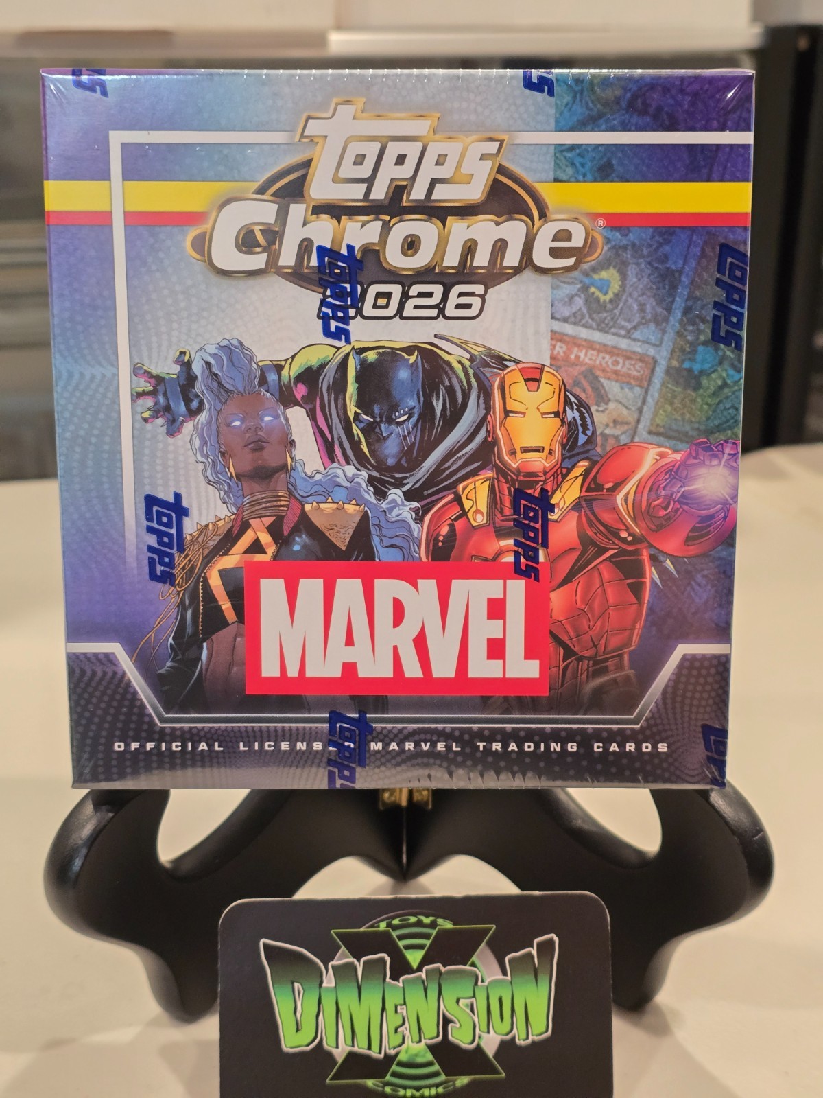 TOPPS CHROME 2026 MARVEL MEGA BOX BRAND NEW SEALED