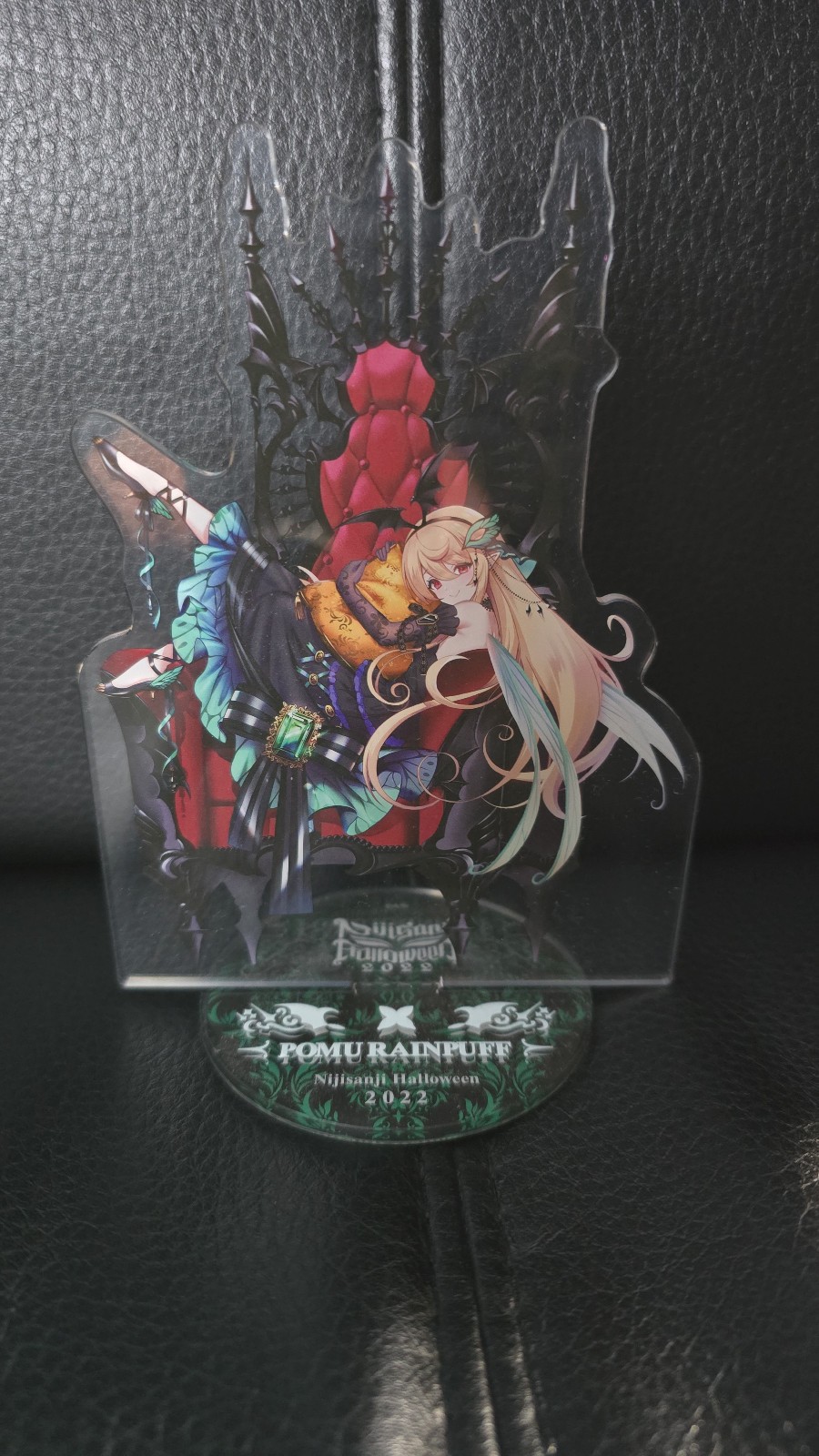 Nijisanji EN Pomu Rainpuff Halloween 2022 Acrylic Stand Figure Japan New Unused