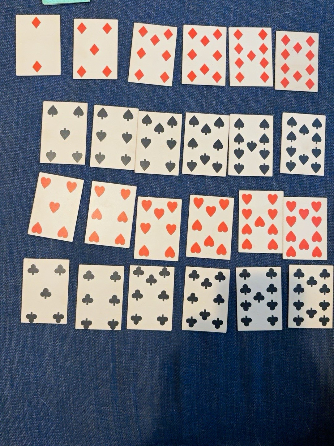 24 Antique Samuel Hart & Co Playing Cards c1860 Blue Star Back Civil War Era 24 Antique Samuel Hart & Co Playing Cards c1860 Blue Star Back Civil War Era