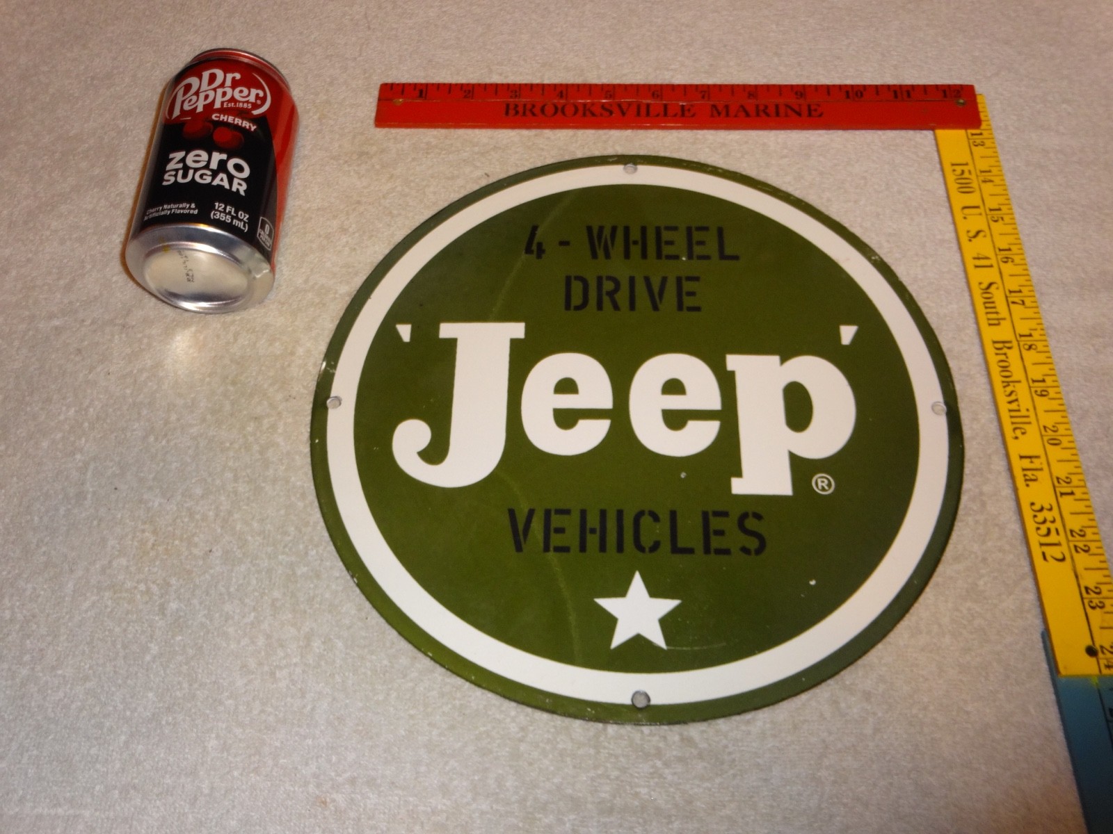 VINTAGE WILLY'S 4 WHEEL DRIVE MILITARY JEEP 11 3/4