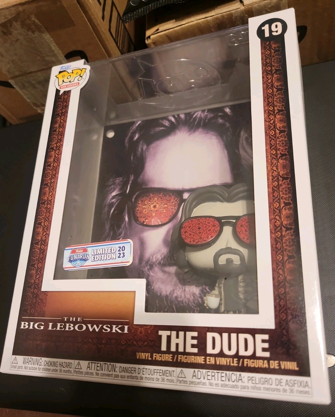 The Big Lebowski The Dude Funko Pop VHS Cover Figure #19 - BRAND NEW AUTHENTIC 