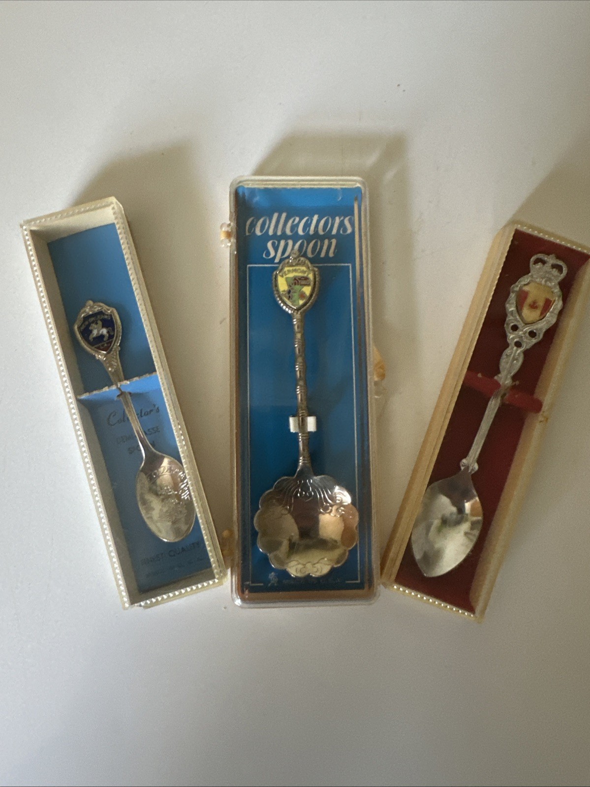 Set Of Three Collector Spoons