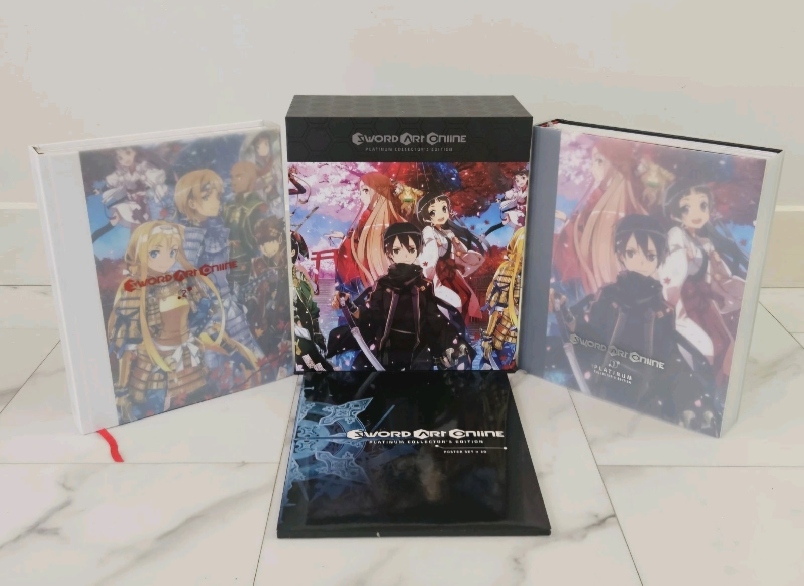 Sword Art Online Collecter\'s Edition light novel set Sword Art Online Collecter\'s Edition light novel set