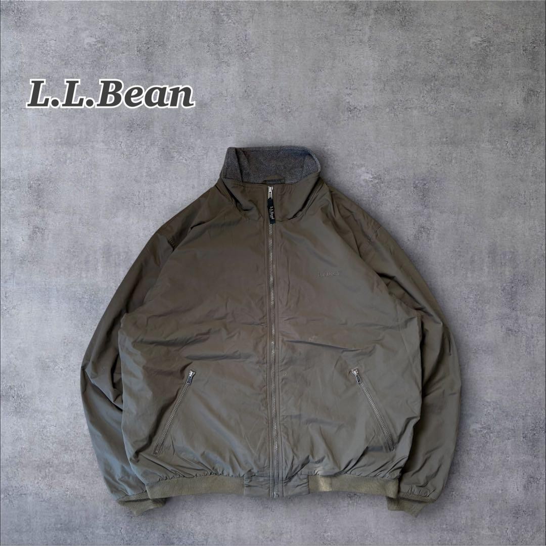 L.L.Bean Warm Up Jacket Olive Vintage 00S Casual Outerwear
