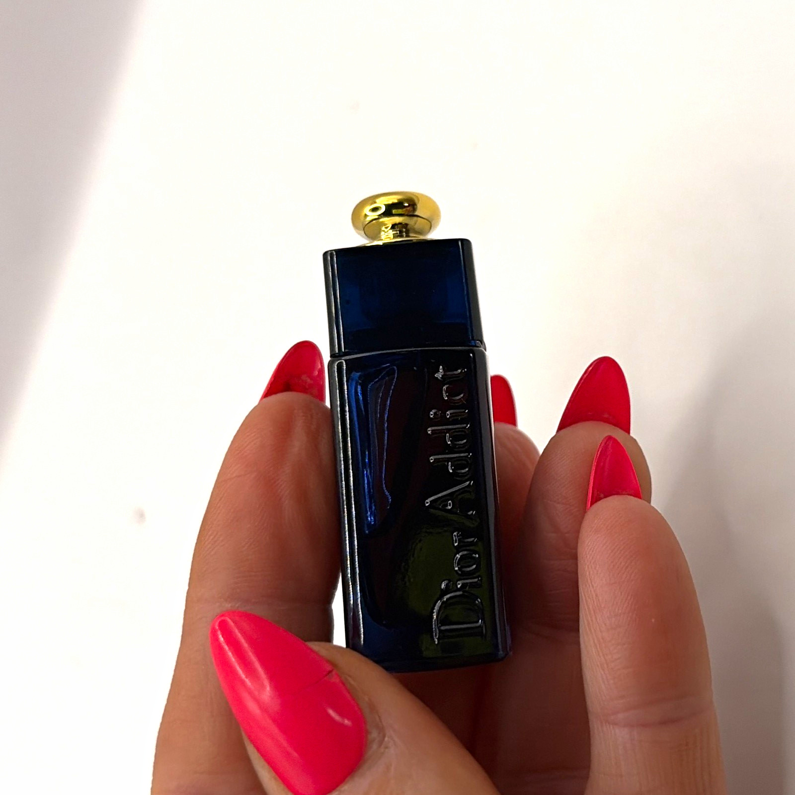 Dior Addict Blue Mini Perfume Bottle Miniature Collectible Mini Bottle