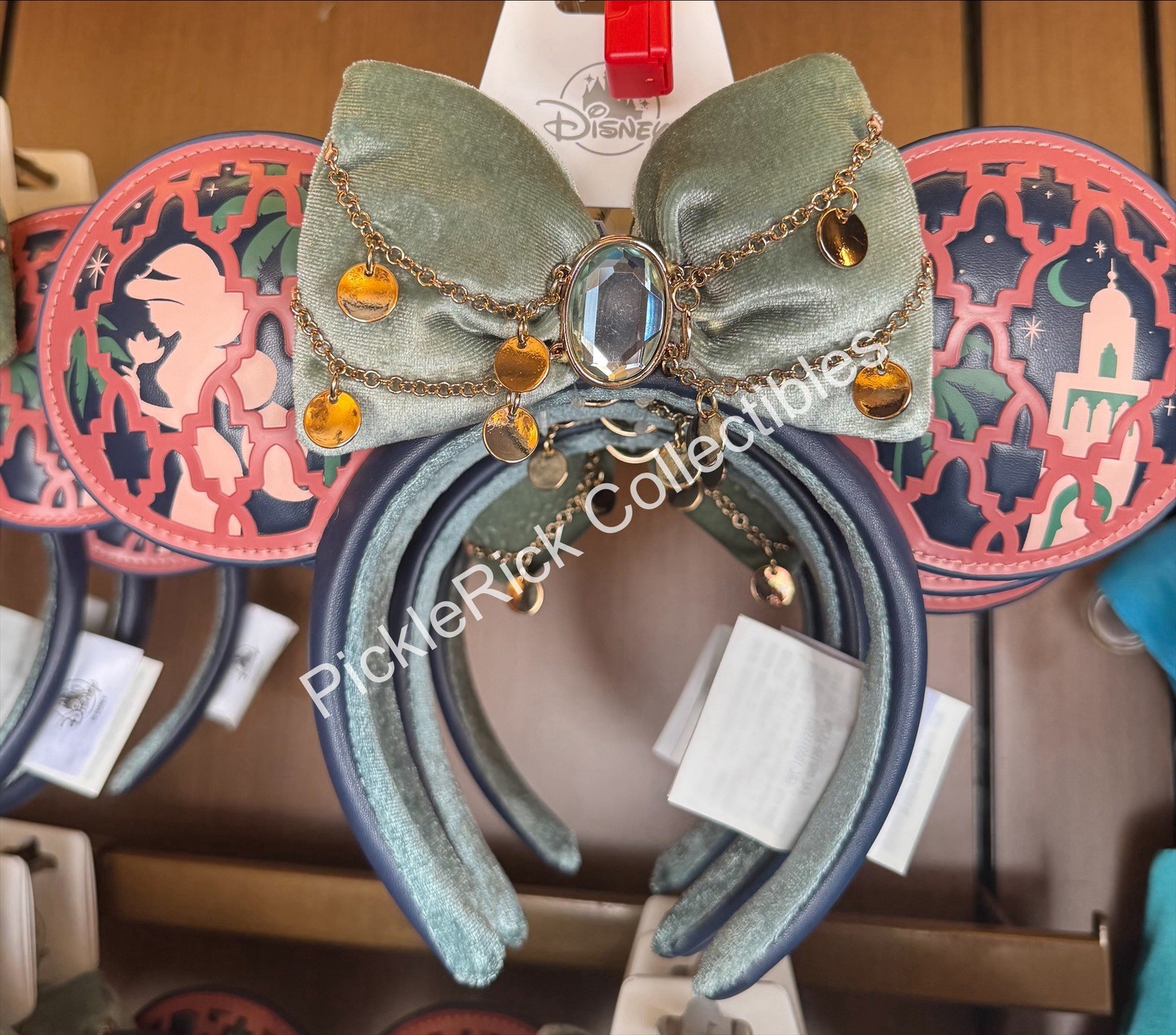 Disney Parks Headband Ears 2026 Epcot Princess Jasmine Morocco Aladdin NWT