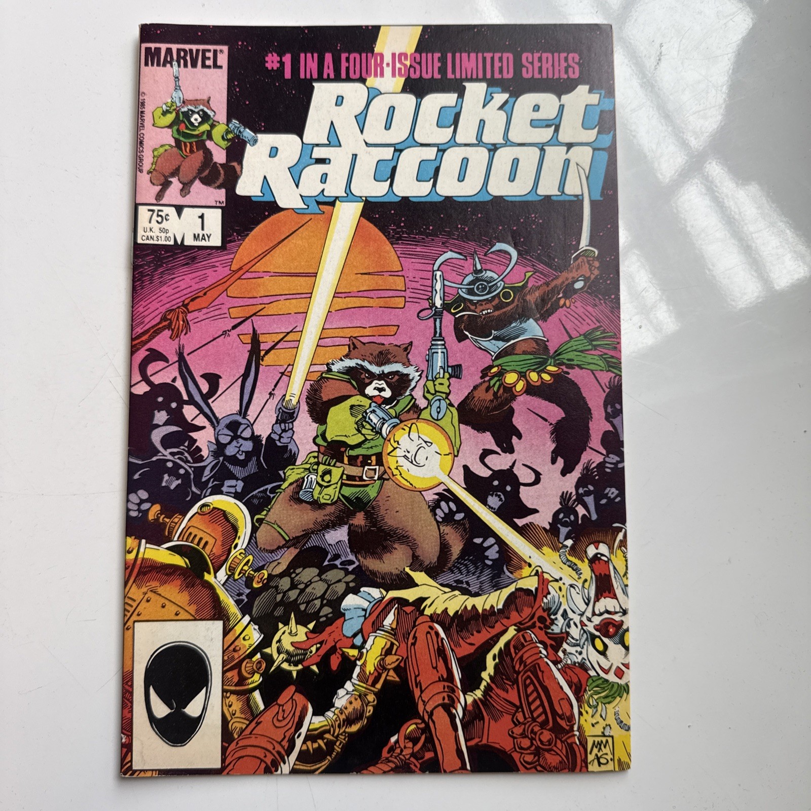 Rocket Raccoon #1 First Solo Series 1st Issue Marvel Comics 1985