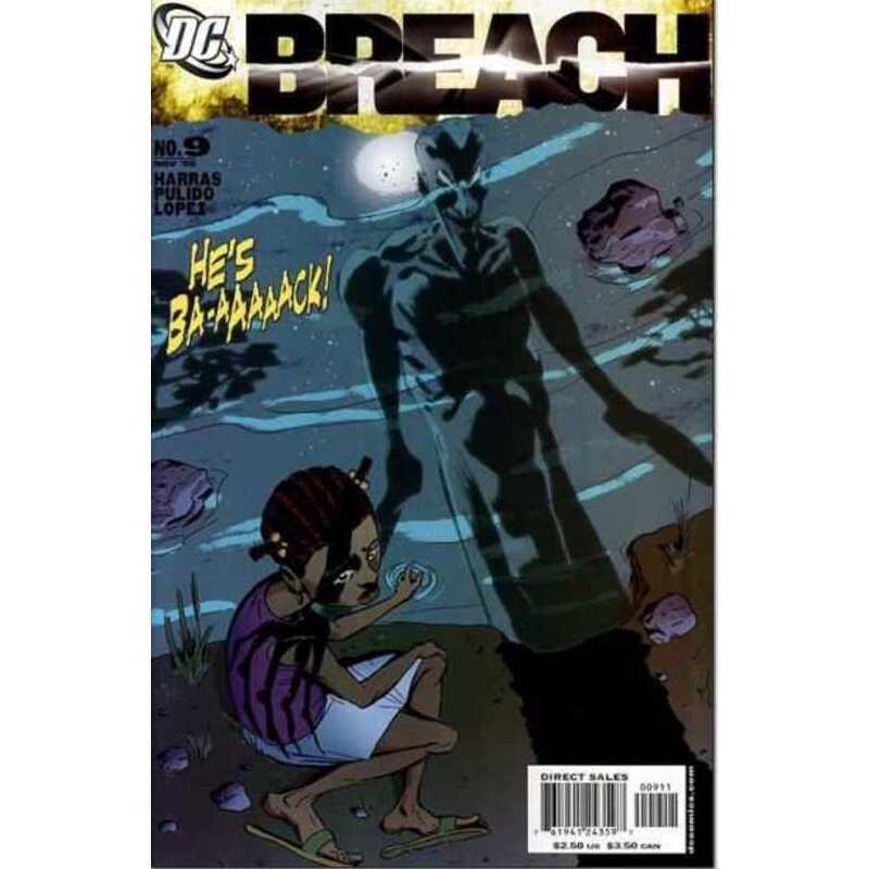 Breach #9 in Near Mint condition. DC comics [c\\