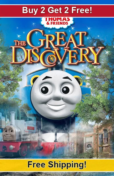 Thomas & Friends The Great Discovery 2008-01 11x17 Movie TV Show Poster