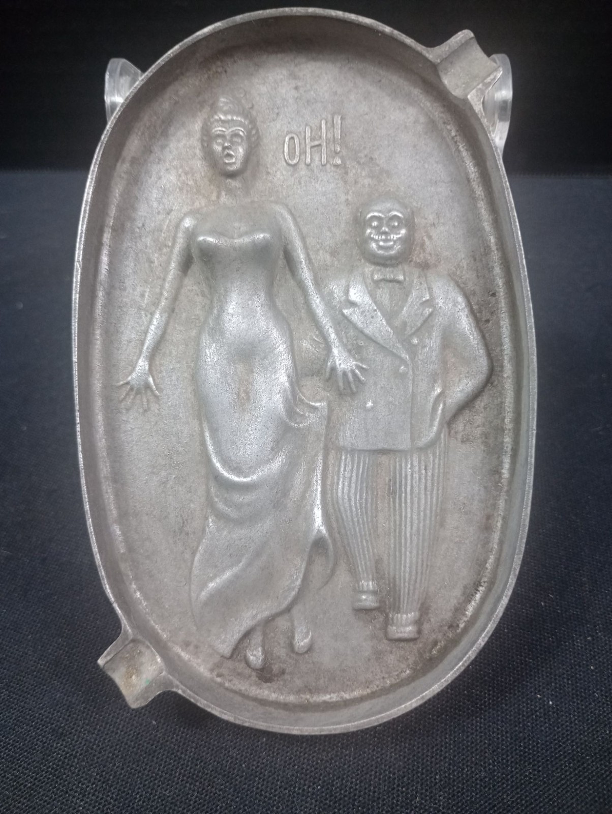 Vintage  Mid Century 1950s  Cast Aluminium 