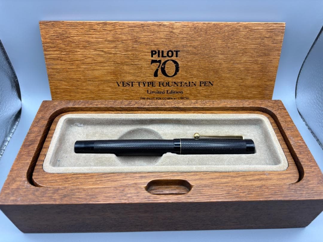 Excellent Pilot 70th Anniversary Commemorative Fountain Pen FM Nib Japan