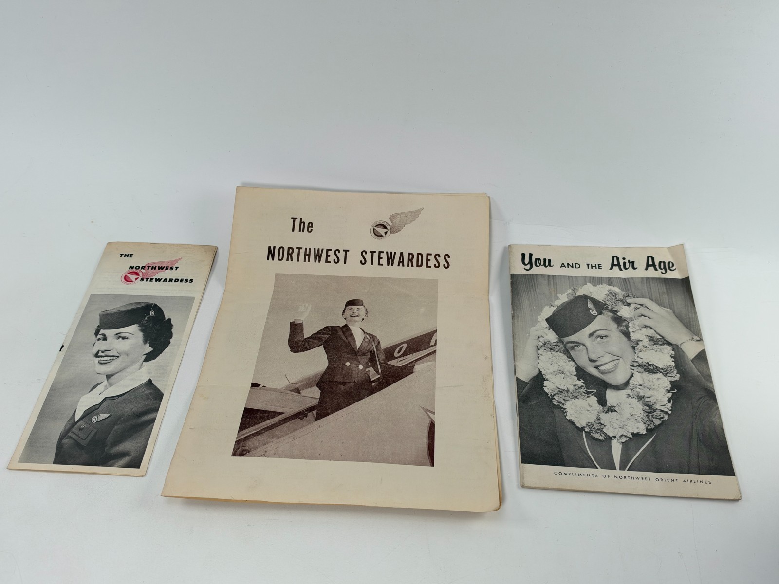Vintage 1961 Northwest Orient Airlines Stewardess Recruitment Booklets Air Age Vintage 1961 Northwest Orient Airlines Stewardess Recruitment Booklets Air Age