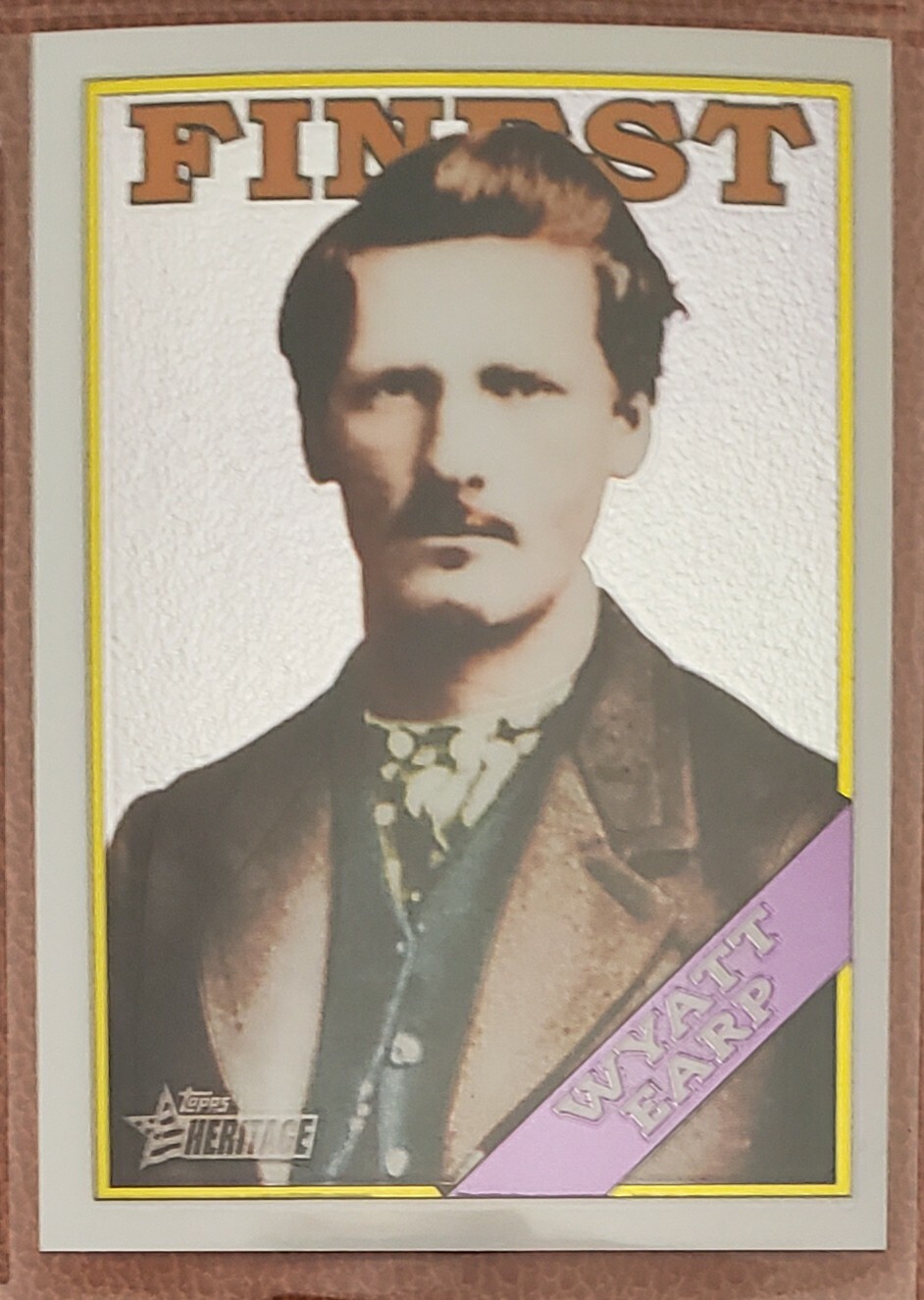 2009 Topps Finest AmericanHeritage Wyatt Earp Chrome 1628/1776 #C42
