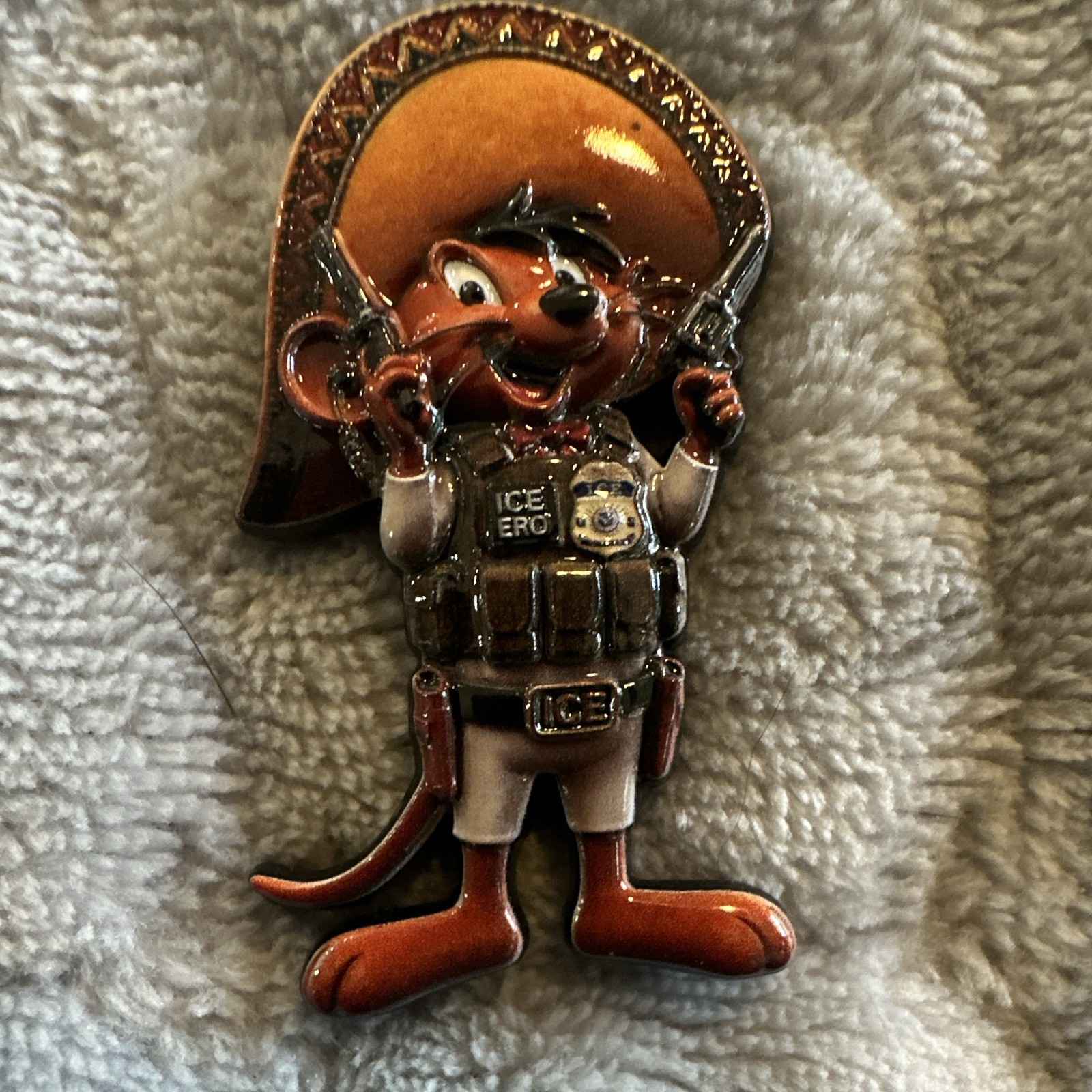 ICE ERO speedy Gonzales challenge coin