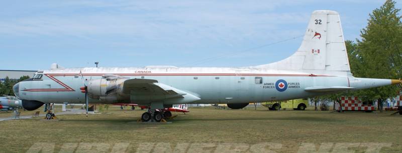 Canadair CP-107 Argus Airplane Wood Model  New