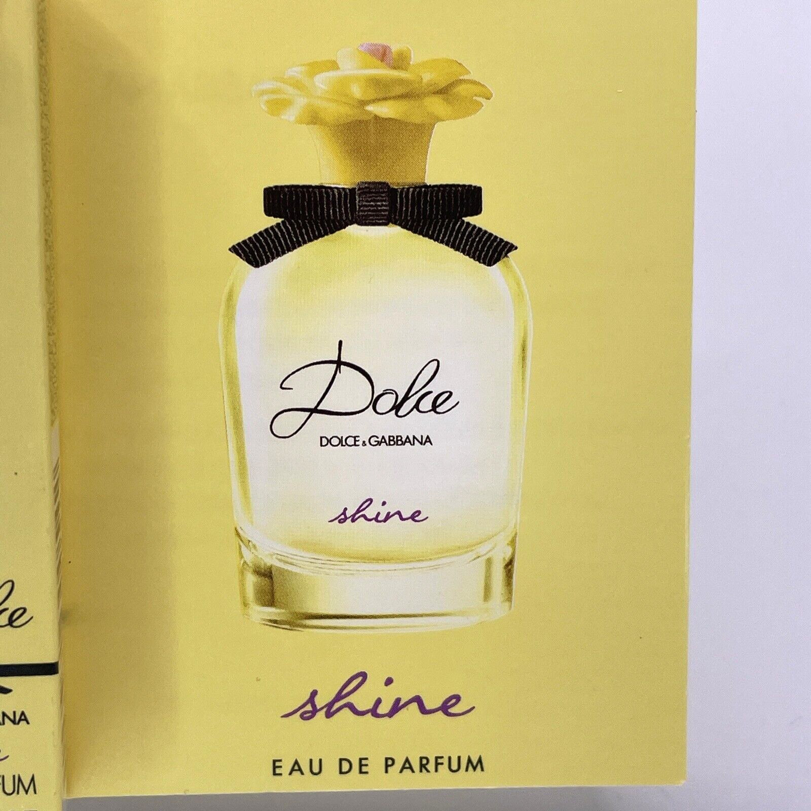 4 - Dolce & Gabbana Shine Eau De Parfum Mini Spray Sample Size Fragrance LOT