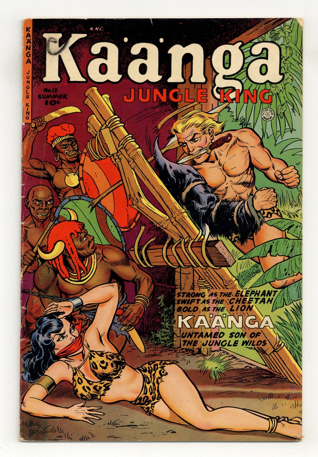 Kaanga #12 VG+ 4.5 1952