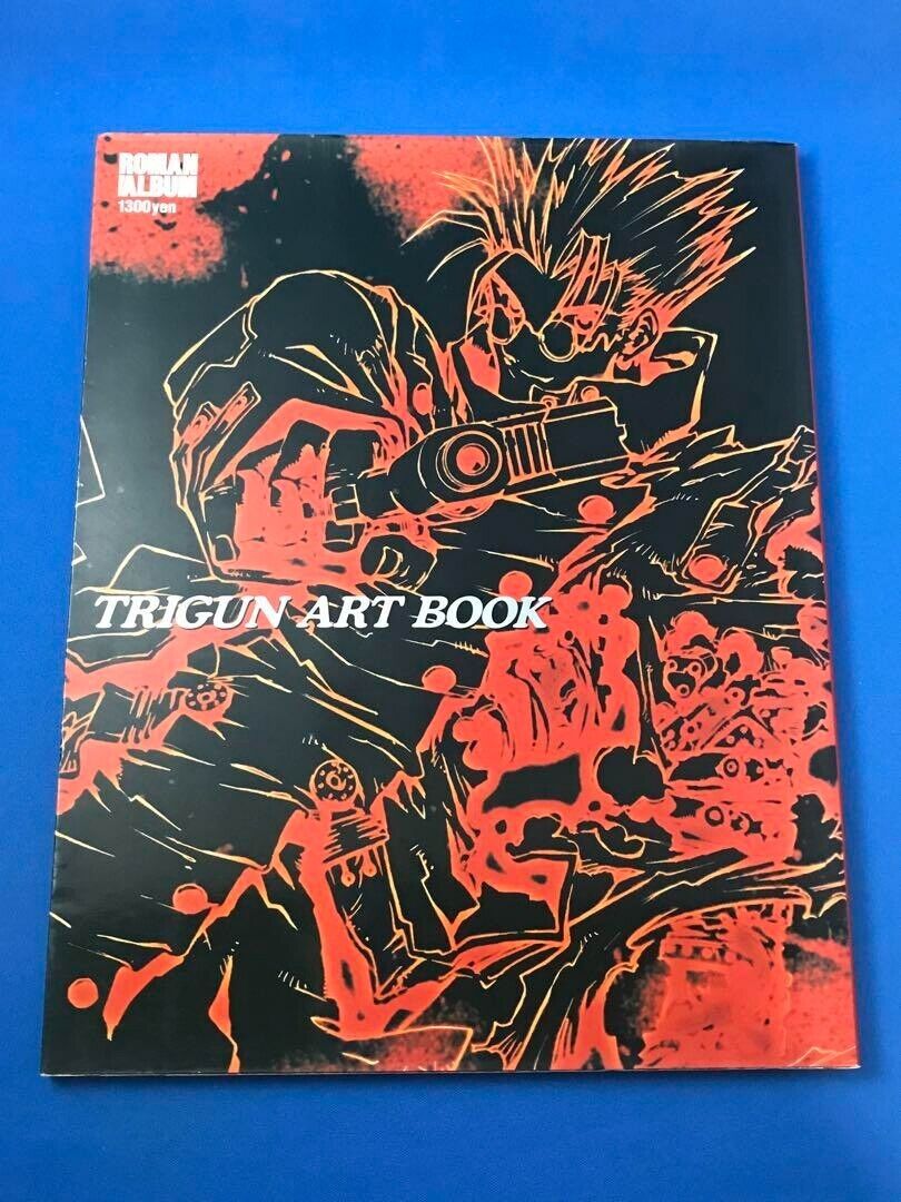 Trigun Art Book Yasuhiro Nightow Official Artbook Used