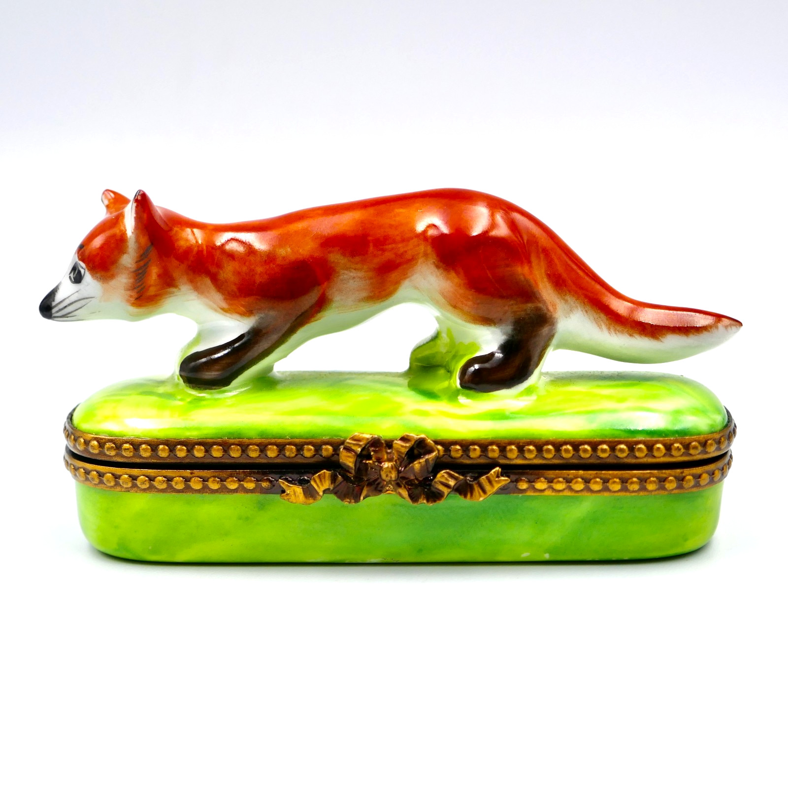 Limoges Fox Trinket Box 3\