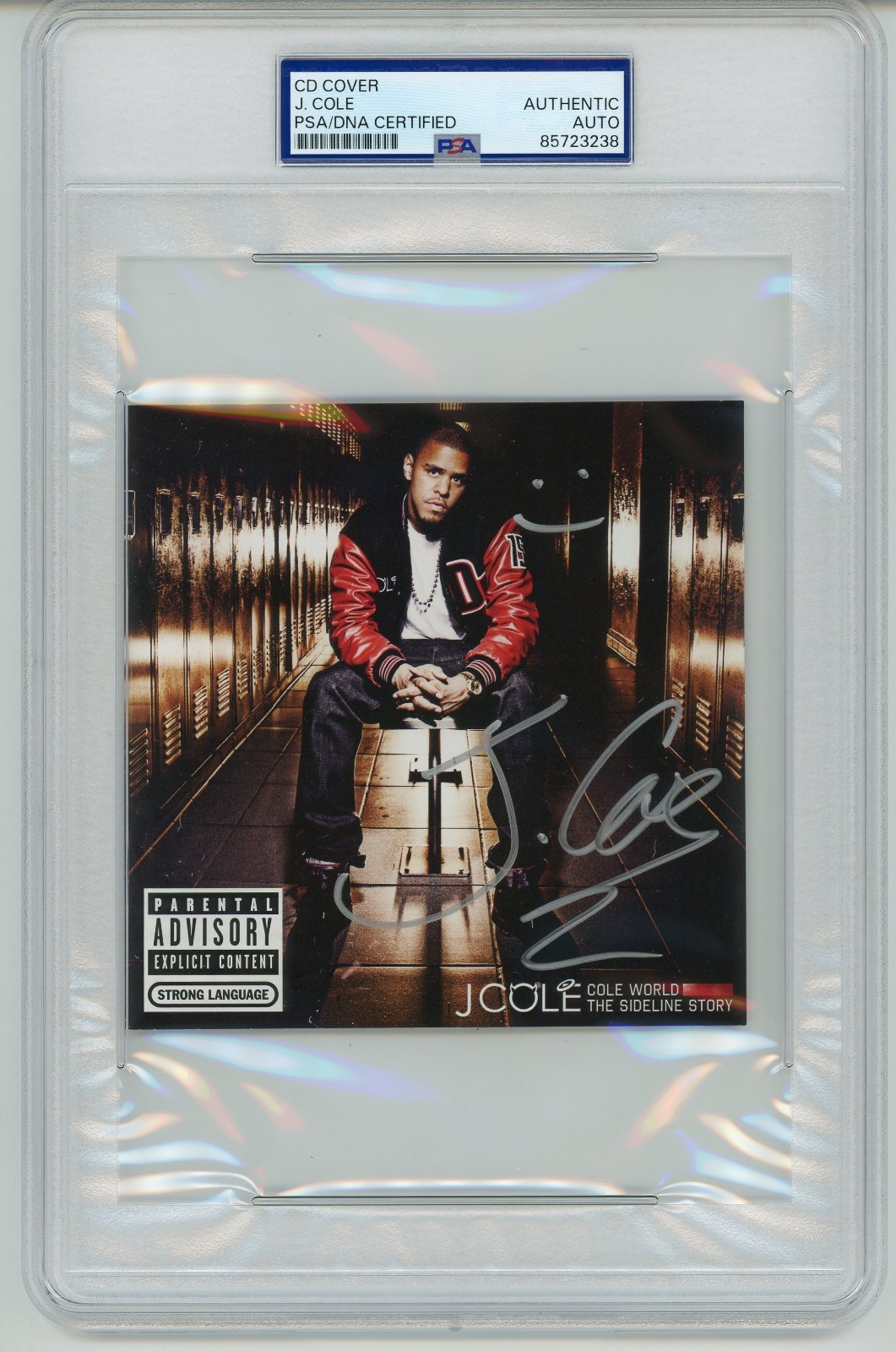 J. Cole ~ Signed Autographed Cole World: The Sideline Story CD ~ PSA DNA Encased