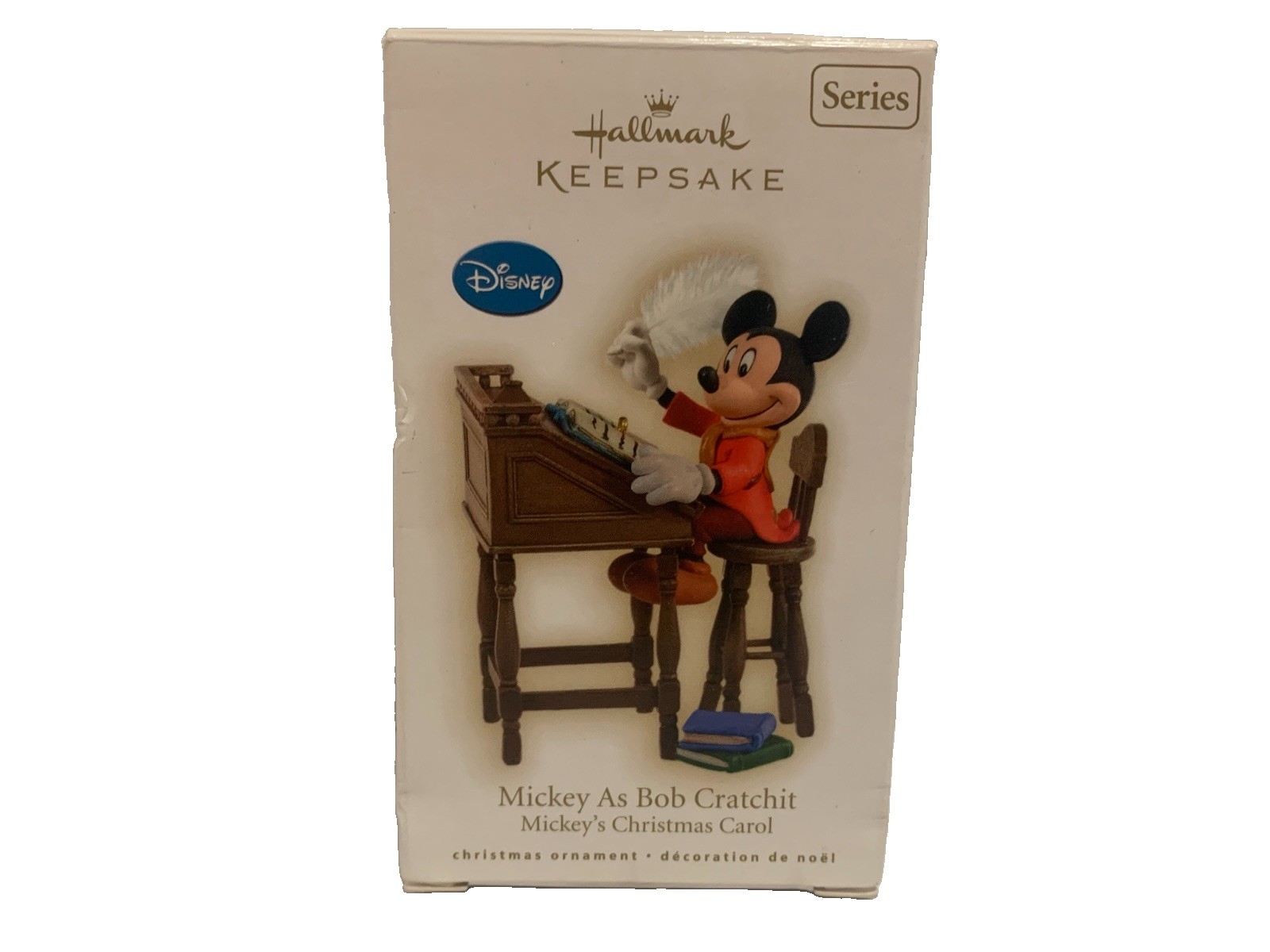2009 Hallmark Keepsake Ornament Mickey As Bob Cratchit Mickey\'s Christmas Carol 