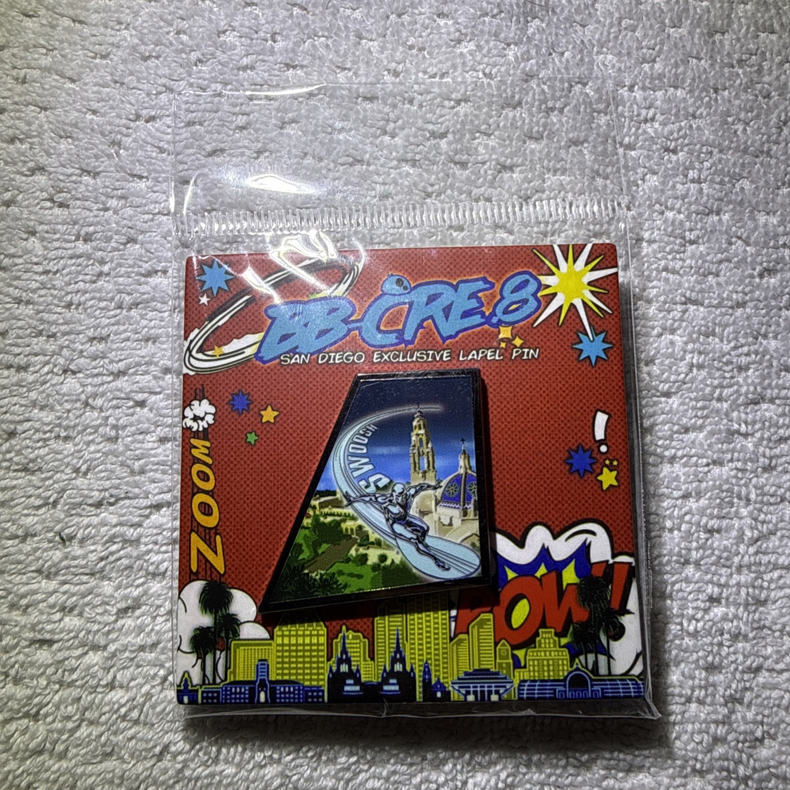 BB-Cre8 Silver Surfer SDCC 2026 Pin BB-Cre8 Silver Surfer SDCC 2026 Pin