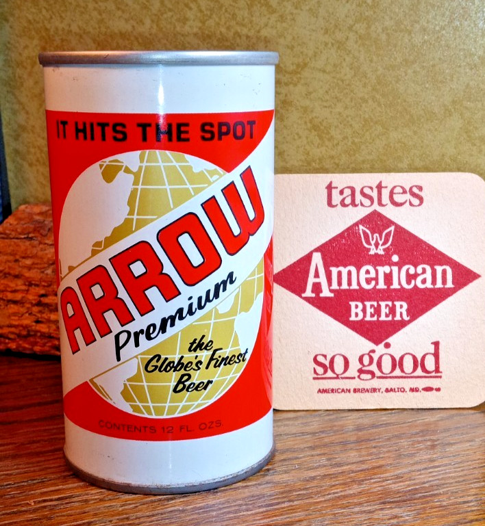 Arrow Premium Beer Can #35-32... SS ... Cumberland Md. Arrow Premium Beer Can #35-32... SS ... Cumberland Md.