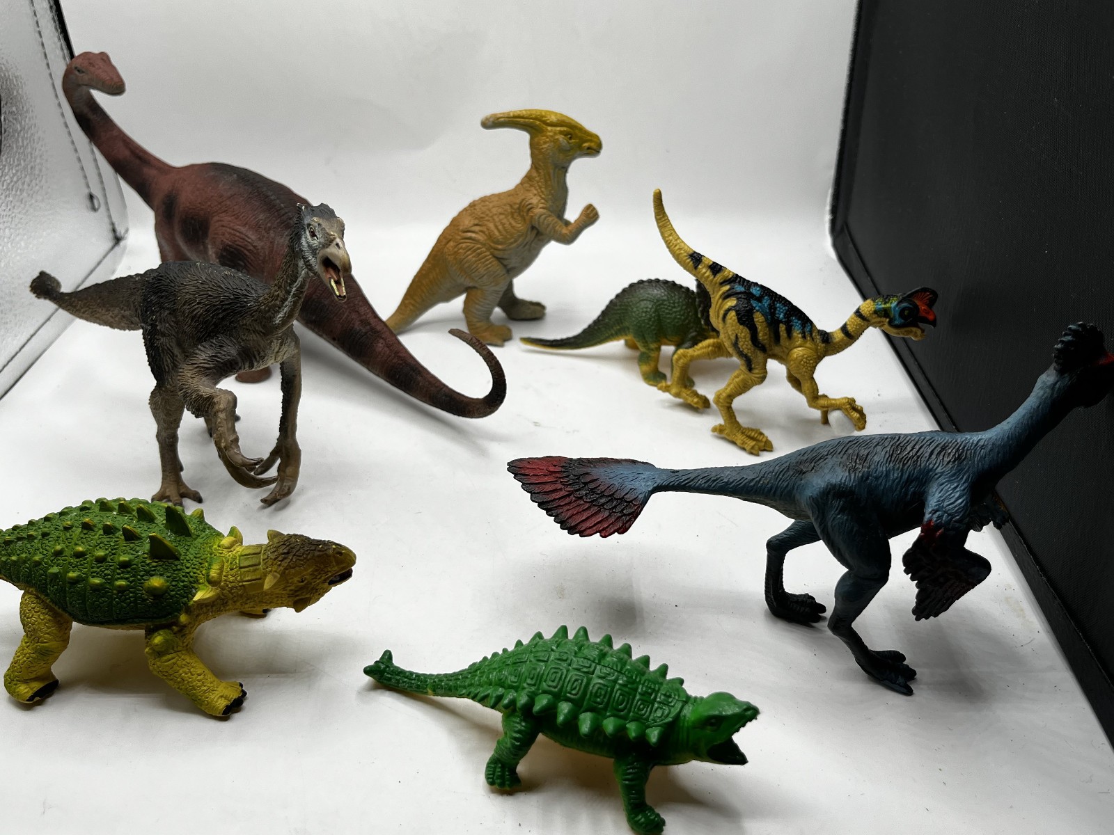 Safari Carnegie Beipiaosaurus Geoworld Oviraptor & Dinosaur Figures 4-10\