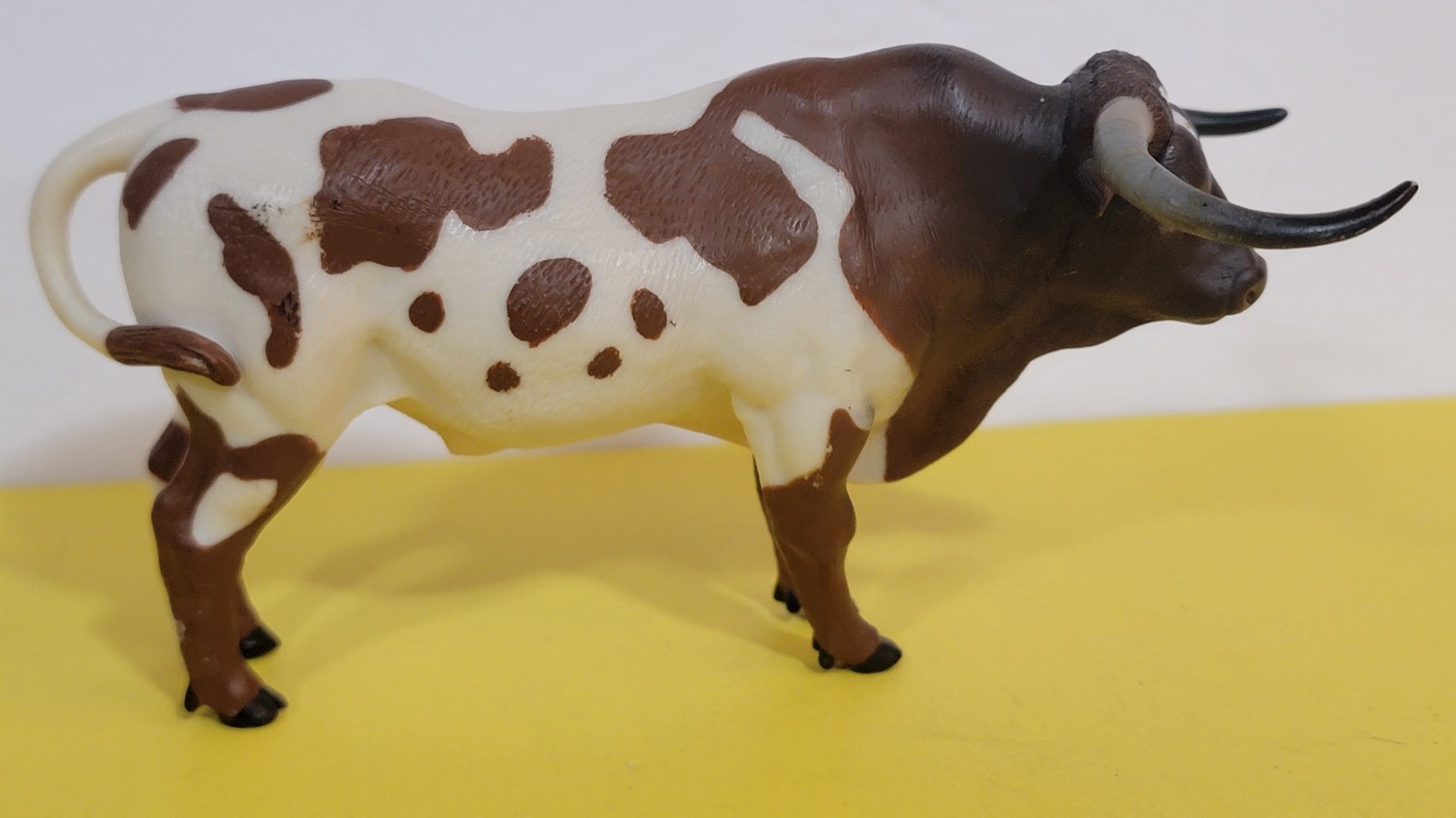 Papo Texas Long Horn 51156 Bull 2013 Domestic Farm Animal Figure RARE RETIRED