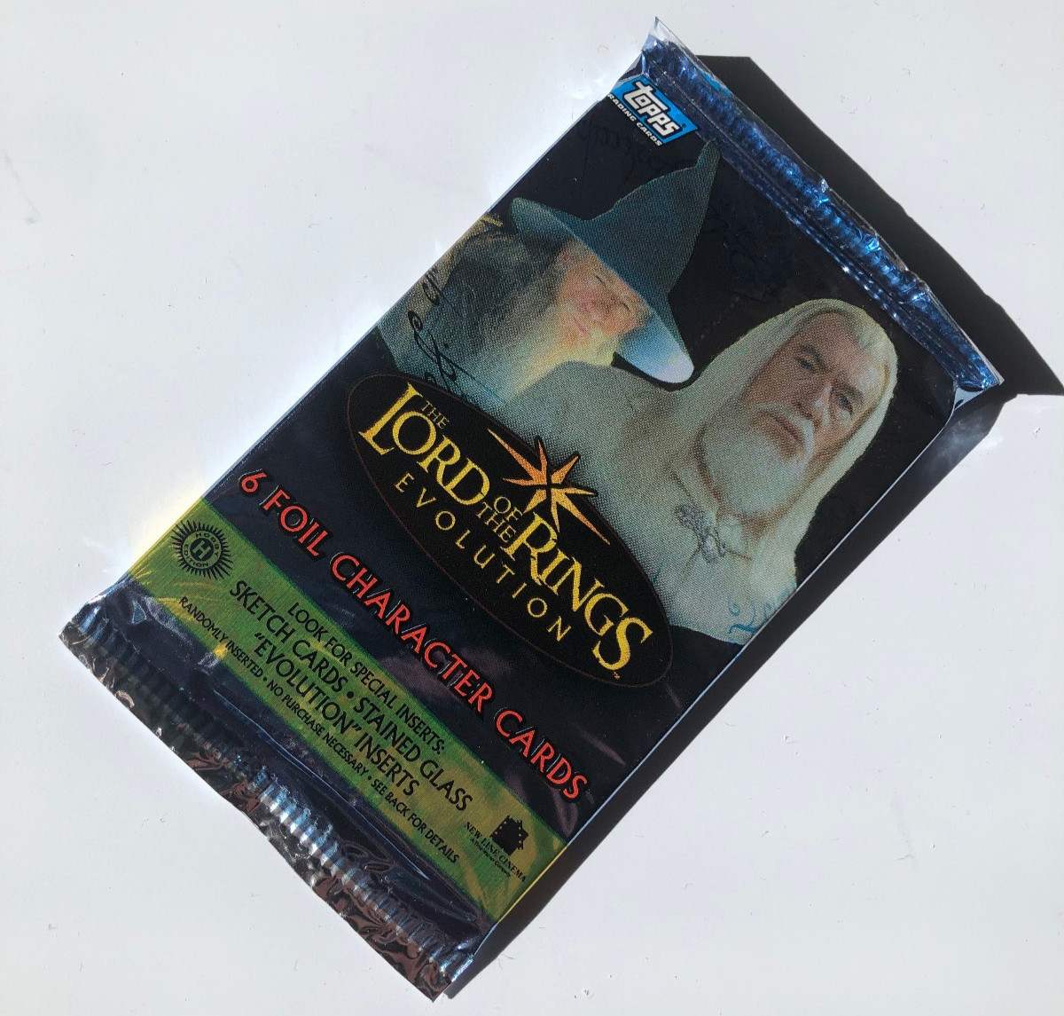 ONE (1) 2006 TOPPS LORD OF THE RINGS EVOLUTION HOBBY PACK FACTORY SEALED NICE