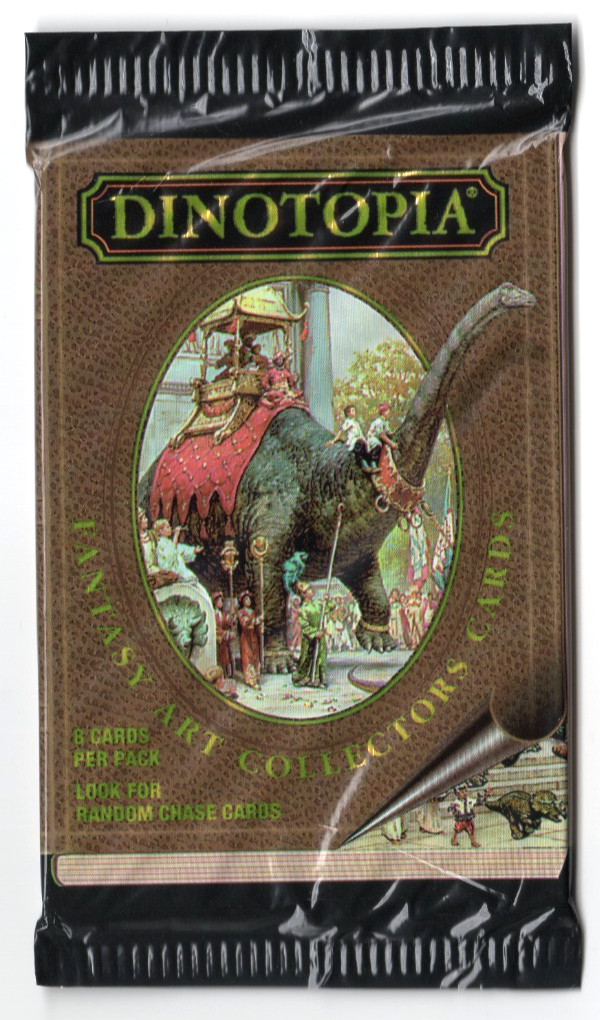 1990 Collect-A-Card DINOTOPIA Card PACK New/Sealed
