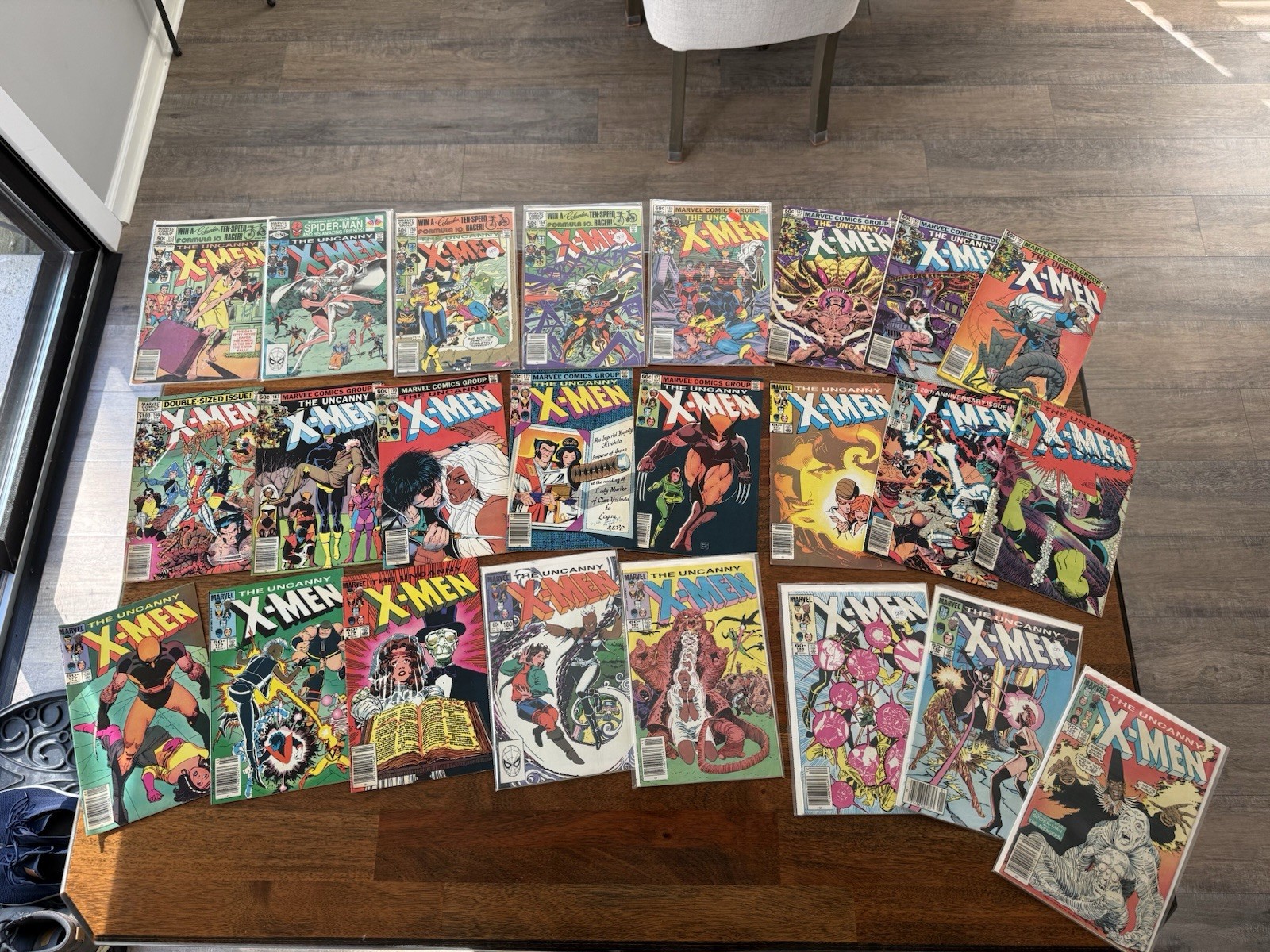 The Uncanny X-Men - Lot Of 25 (#151-155, #162-167, #170, #172-180, #187-190) The Uncanny X-Men - Lot Of 25 (#151-155, #162-167, #170, #172-180, #187-190)