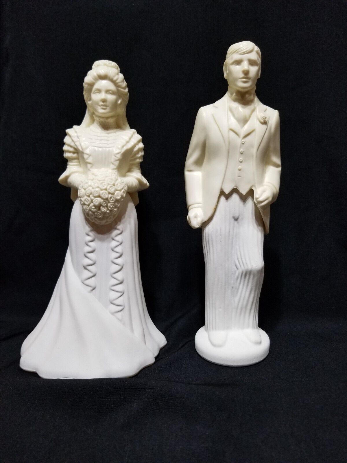 Avon Bridal Moments and Proud Groom Decanter Bottle FULL No Box