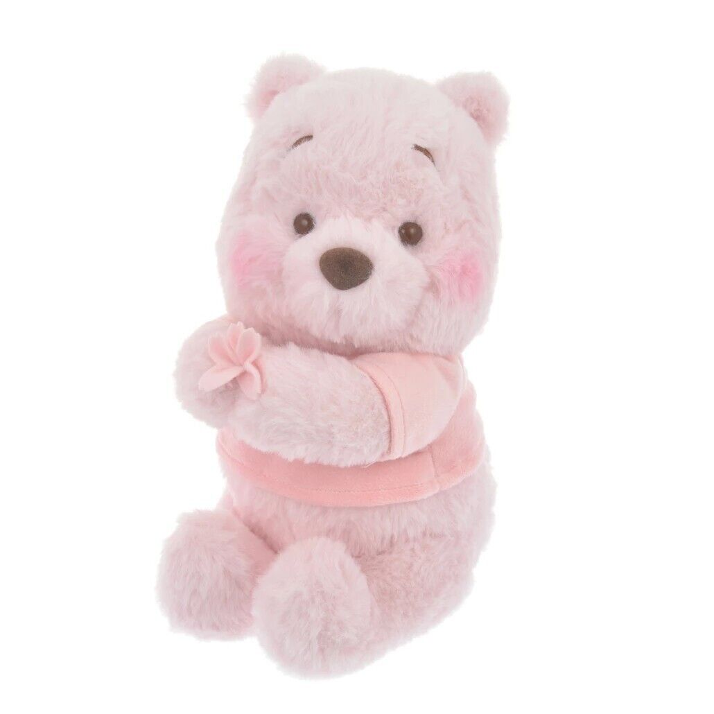 Disney authentic 2023 Winnie the pooh sakura pink plush 8inches