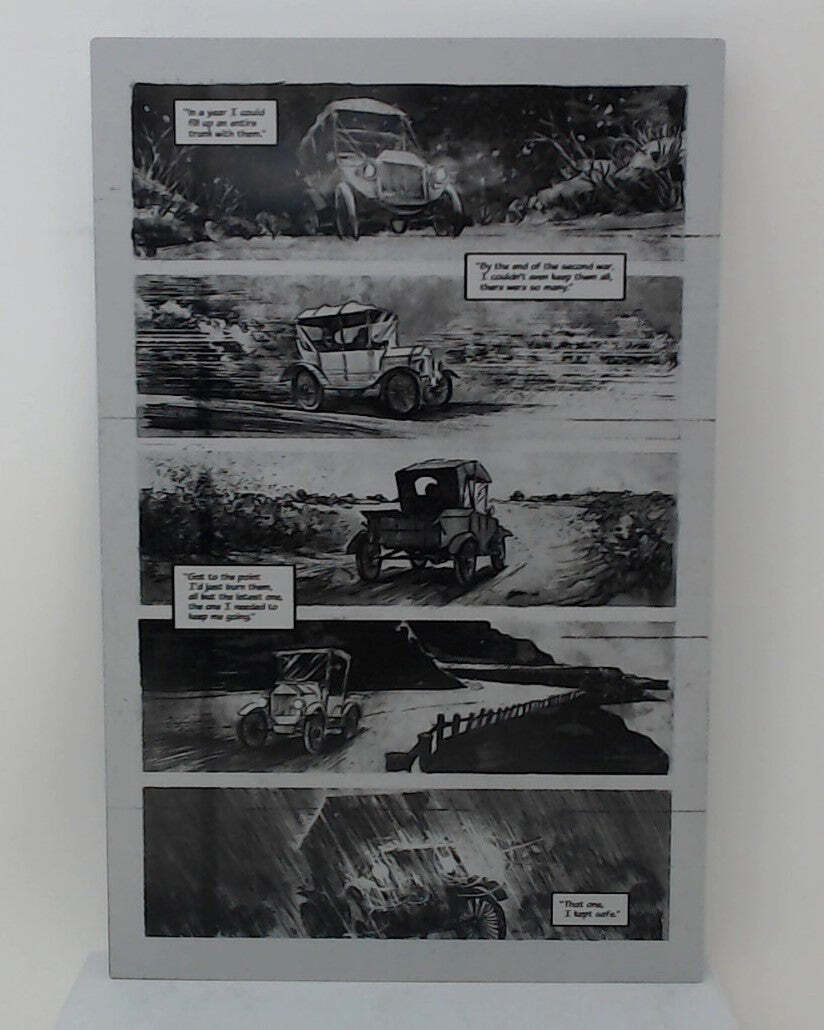 Forever Maps - Trade Paperback - Page 76 - Black - Comic Printer Plate - PRESSWO
