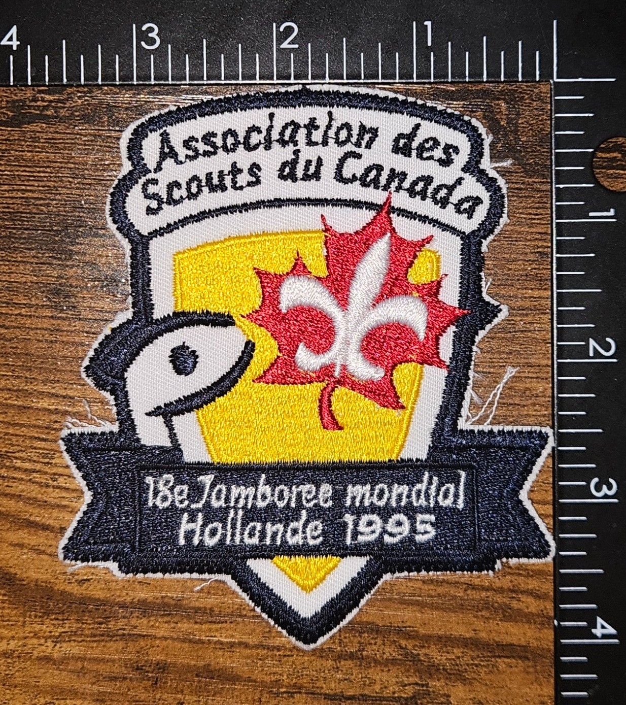 18th World Jamboree Holland 1995 Canadian Contingent Canada BSA Patch