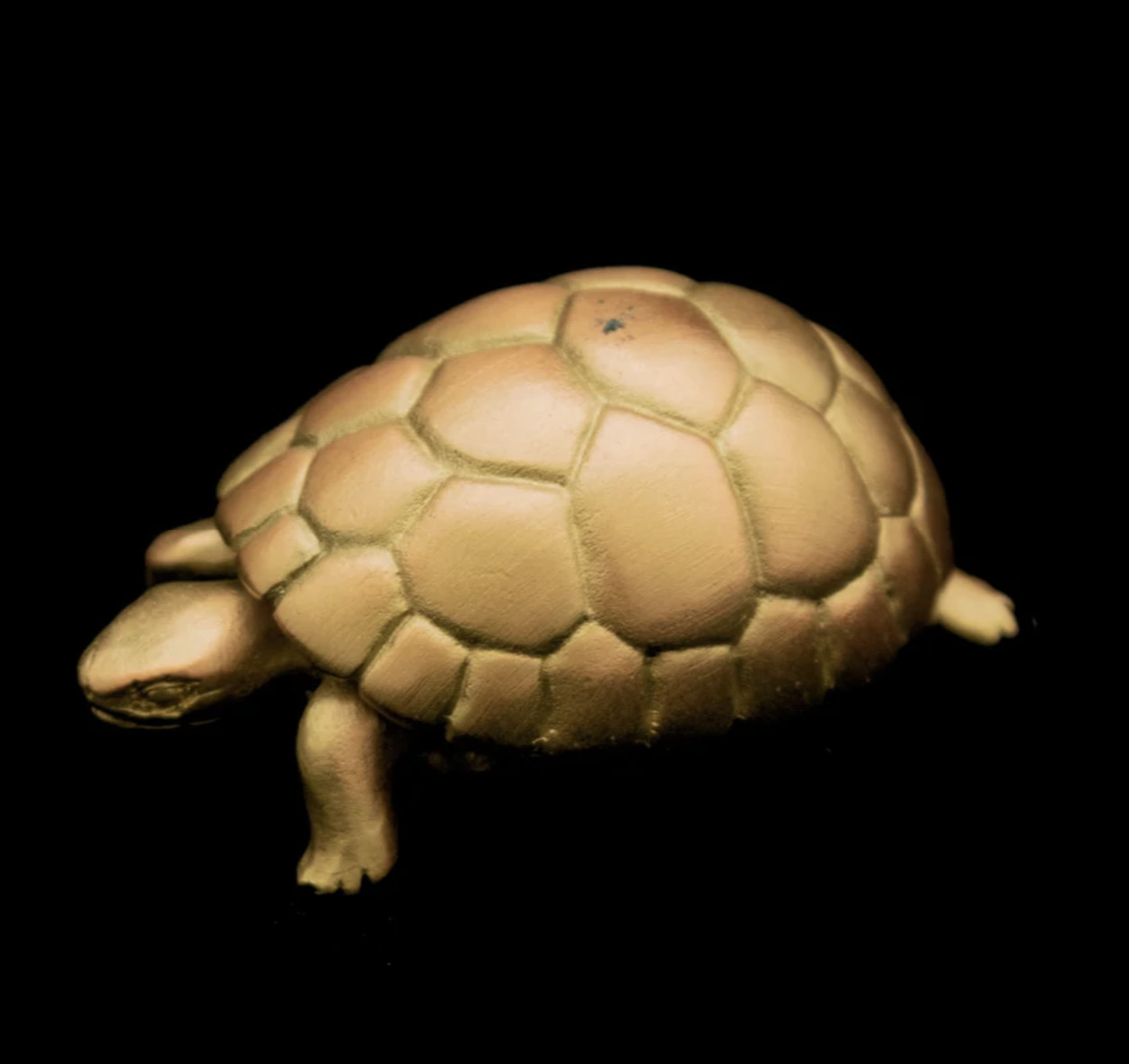 Vintage CUTE Turtle  Trinket Jewelry Box Antique Style Keepsake Vanity Decor VTG