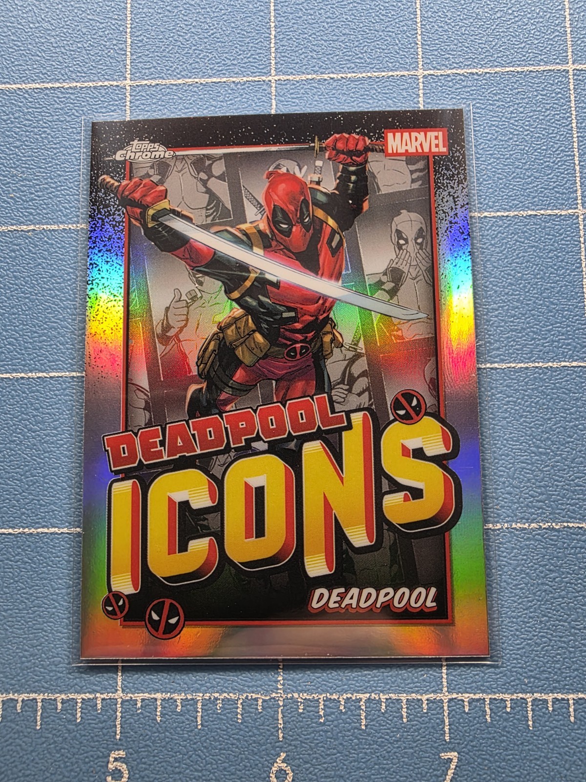 2025 Topps Chrome Marvel Deadpool - DI-1 - Regular Base - Icons Insert - Card